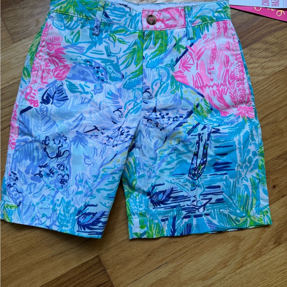 NWT Lilly Pulitzer Boys Beaumont Shorts Size 4
